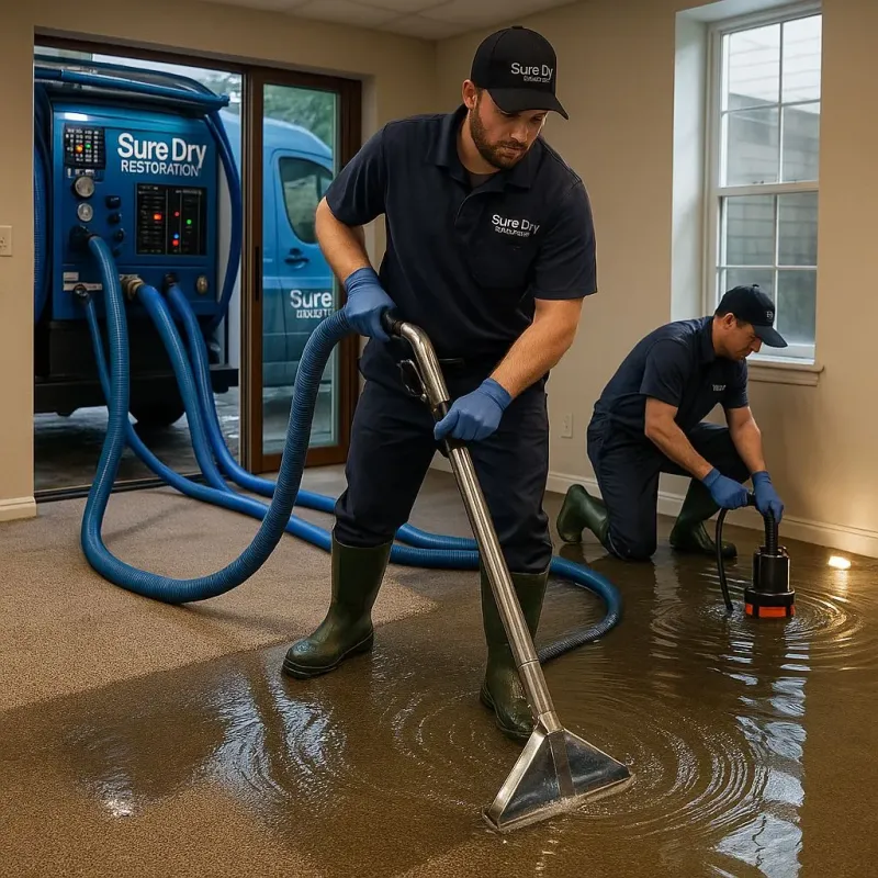 Water Extraction and Removal process in North Bay Shore, NY